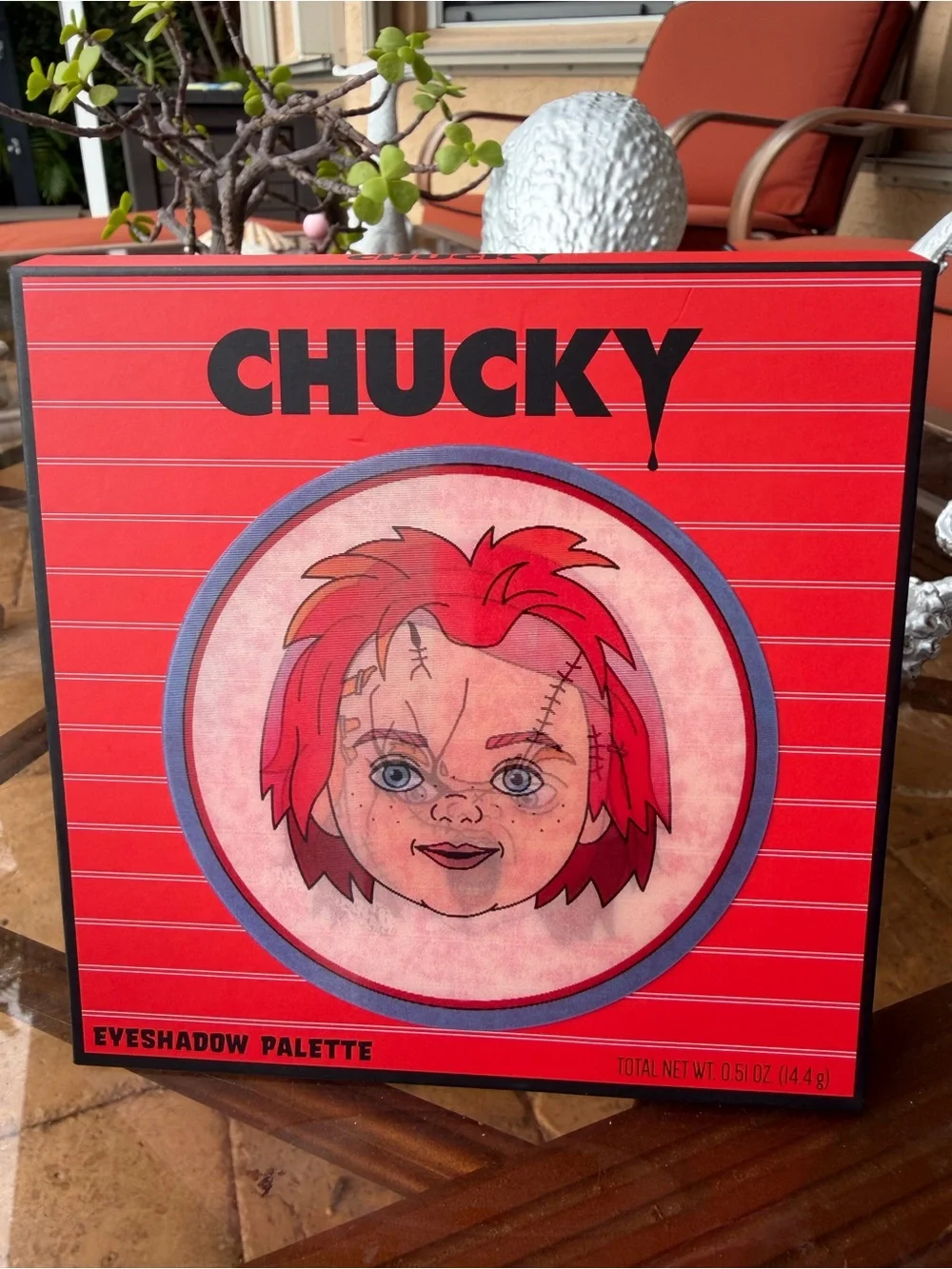 Chucky Dark Eyeshadow Palette — Bold Dark Shades
